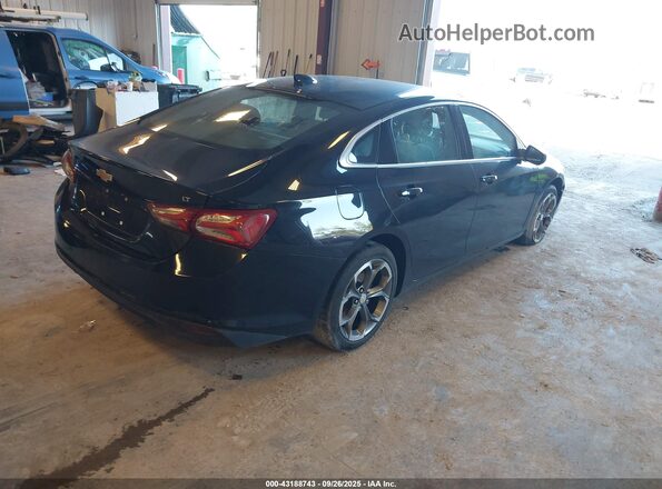 1G1ZD5ST4LF108454 2020 CHEVROLET MALIBU Black უკანა მარჯვენა
