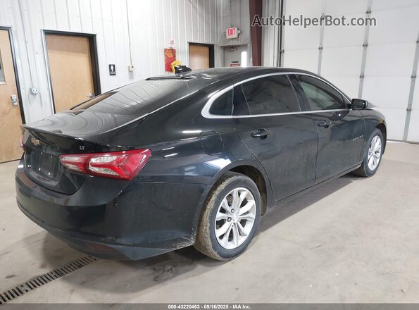 1G1ZD5ST4NF137813 2022 CHEVROLET MALIBU Черный Задняя правая четверть