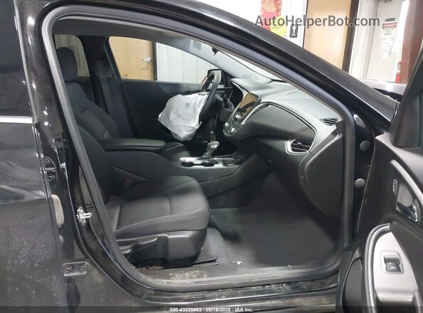 1G1ZD5ST4NF137813 2022 CHEVROLET MALIBU Черный Вид салона спереди