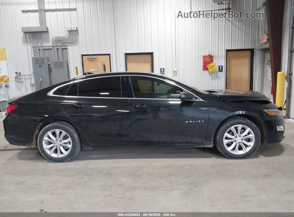 1G1ZD5ST4NF137813 2022 CHEVROLET MALIBU Черный Вид задней части салона
