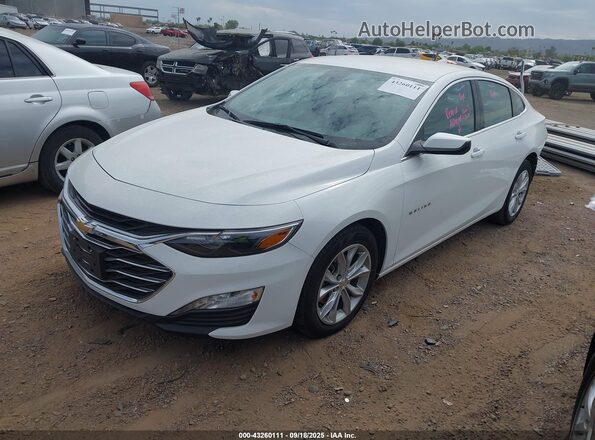 1G1ZD5ST4RF215674 2024 CHEVROLET MALIBU White წინა მარცხენა ხედი სამი მეოთხედიდან