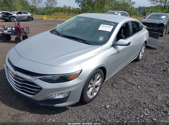 1G1ZD5ST5LF077778 2020 CHEVROLET MALIBU Gray წინა მარცხენა ხედი სამი მეოთხედიდან