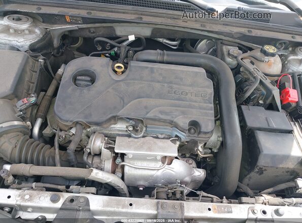 1G1ZD5ST5LF077778 2020 CHEVROLET MALIBU Gray უკანა ხედი