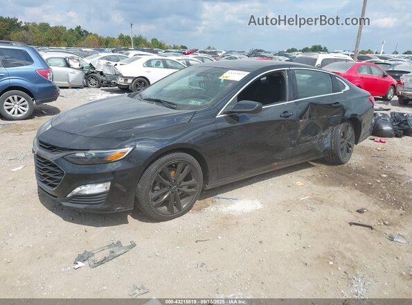 1G1ZD5ST6MF003867 2021 CHEVROLET MALIBU Black Передня ліва чверть