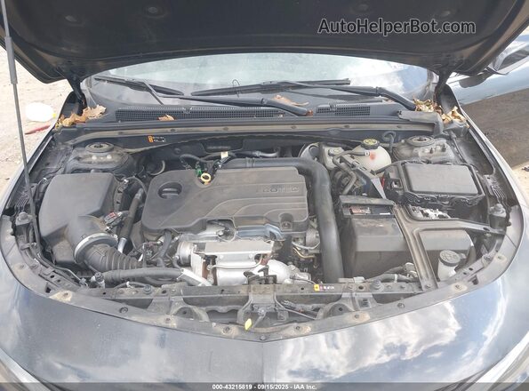 1G1ZD5ST6MF003867 2021 CHEVROLET MALIBU Black Вид ззаду