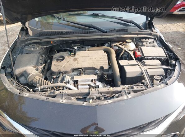 1G1ZD5ST6MF021270 2021 CHEVROLET MALIBU Черный Вид сзади