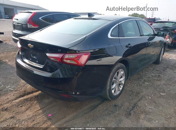 1G1ZD5ST6MF021270 2021 CHEVROLET MALIBU Черный Задняя правая четверть