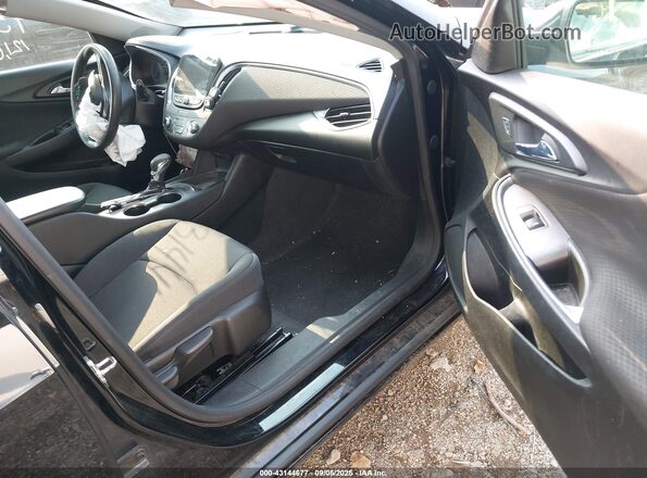 1G1ZD5ST6MF021270 2021 CHEVROLET MALIBU Черный Вид салона спереди