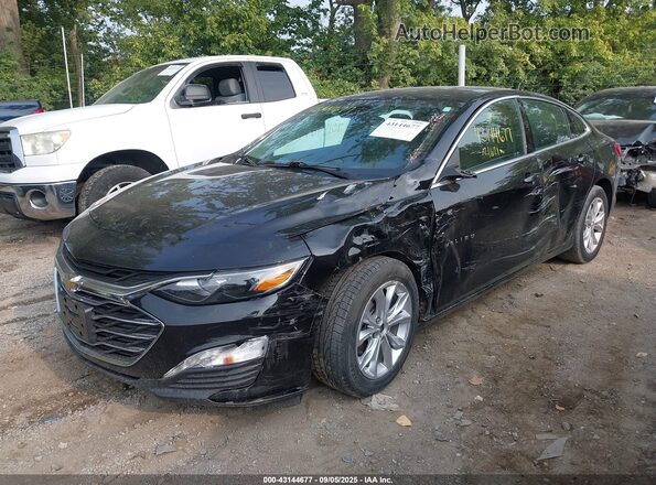 1G1ZD5ST6MF021270 2021 CHEVROLET MALIBU Черный Вид спереди