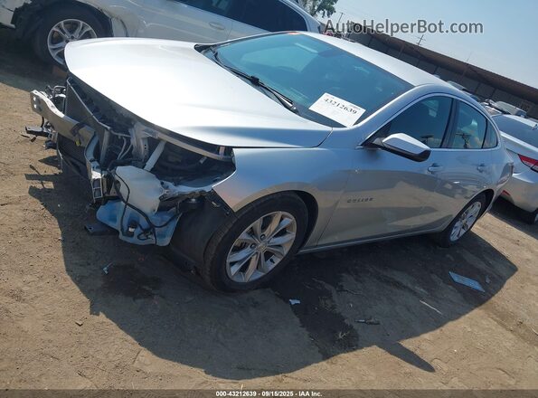 1G1ZD5ST6NF121595 2022 CHEVROLET MALIBU Серебряный Передняя левая четверть