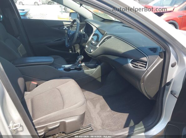 1G1ZD5ST6NF121595 2022 CHEVROLET MALIBU Серебряный Вид салона спереди