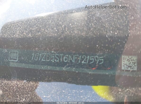 1G1ZD5ST6NF121595 2022 CHEVROLET MALIBU Серебряный Вид подкапотного пространства