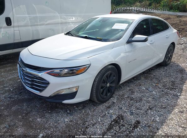 1G1ZD5ST7LF017999 2020 CHEVROLET MALIBU White წინა მარცხენა ხედი სამი მეოთხედიდან
