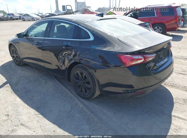1G1ZD5ST7MF068730 2021 CHEVROLET MALIBU Black Rear left