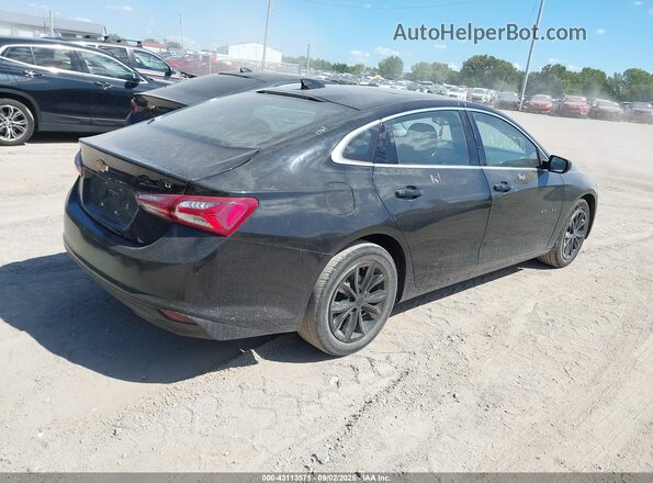 1G1ZD5ST7MF068730 2021 CHEVROLET MALIBU Black Rear right