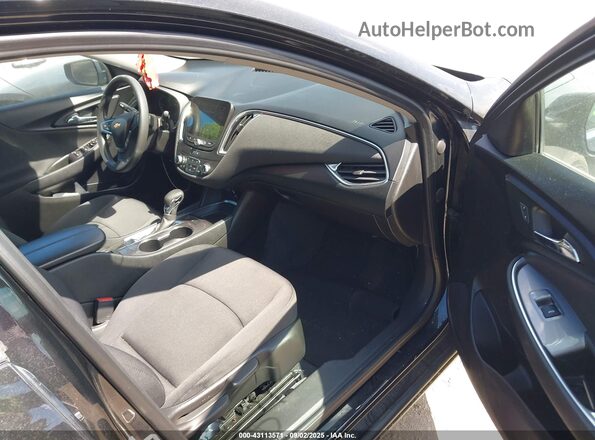 1G1ZD5ST7MF068730 2021 CHEVROLET MALIBU Black Front interior view