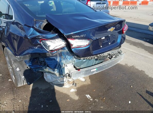 1G1ZD5ST7NF132928 2022 CHEVROLET MALIBU Синий Вид спереди