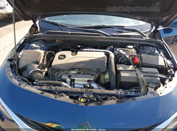 1G1ZD5ST7NF132928 2022 CHEVROLET MALIBU Синий Вид сзади