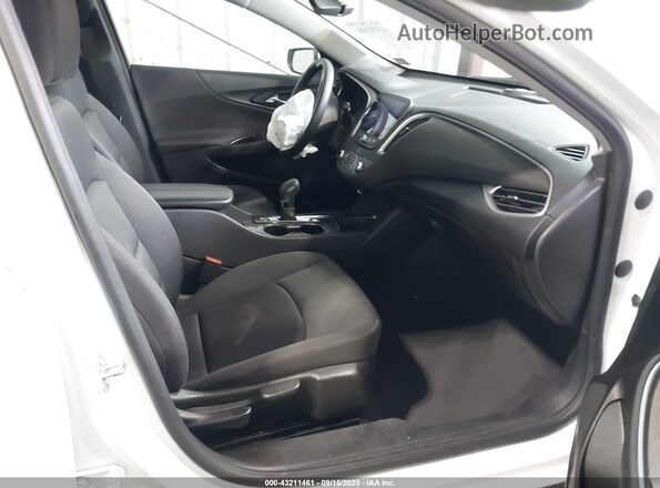 1G1ZD5ST7NF138468 2022 CHEVROLET MALIBU Белый Вид салона спереди