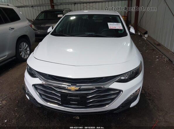 1G1ZD5ST7NF138468 2022 CHEVROLET MALIBU Белый Вид щитка приборов