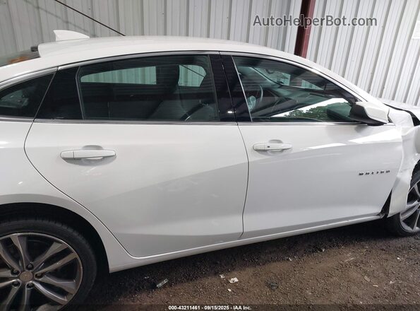 1G1ZD5ST7NF138468 2022 CHEVROLET MALIBU Белый Вид задней части салона
