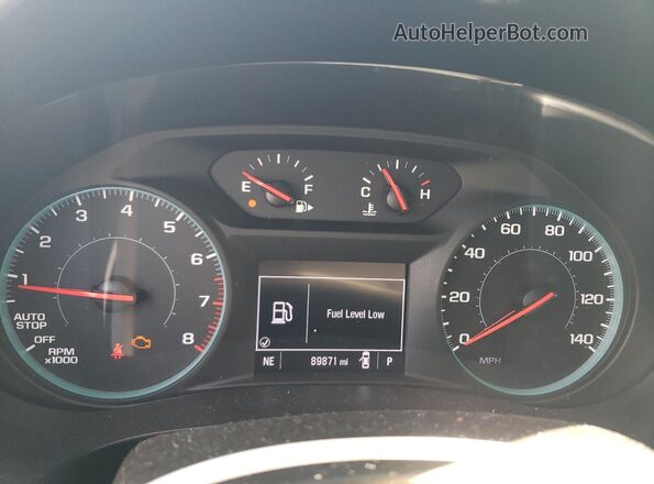 1G1ZD5ST7NF156713 2022 CHEVROLET MALIBU Серый Вид щитка приборов