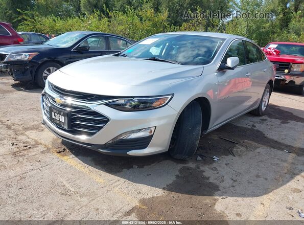1G1ZD5ST7NF177044 2022 CHEVROLET MALIBU Серебряный Передняя левая четверть