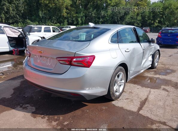 1G1ZD5ST7NF177044 2022 CHEVROLET MALIBU Серебряный Задняя правая четверть