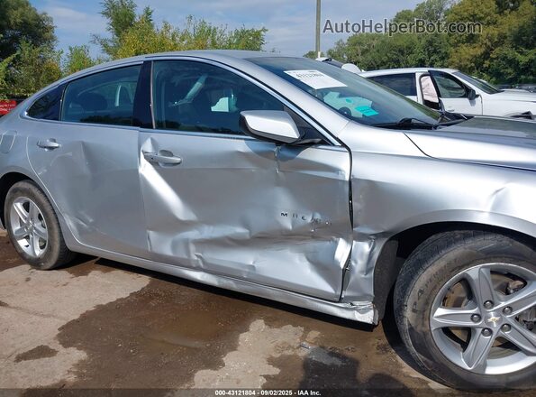 1G1ZD5ST7NF177044 2022 CHEVROLET MALIBU Серебряный Вид спереди