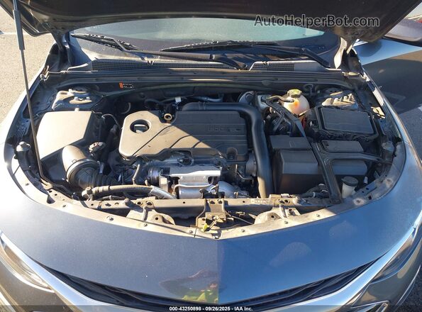 1G1ZD5ST8KF177548 2019 CHEVROLET MALIBU Gray უკანა ხედი
