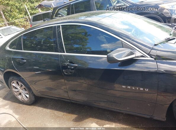1G1ZD5ST8LF053104 2020 CHEVROLET MALIBU Black Вид задньої частини салону