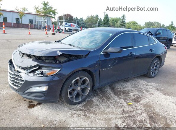 1G1ZD5ST8NF194483 2022 CHEVROLET MALIBU Gray Передня ліва чверть