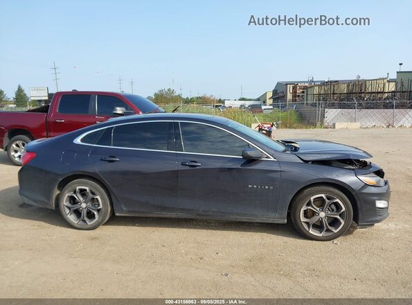 1G1ZD5ST8NF194483 2022 CHEVROLET MALIBU Gray Вид задньої частини салону