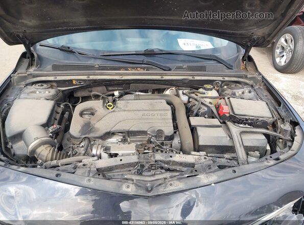 1G1ZD5ST8NF194483 2022 CHEVROLET MALIBU Gray Вид ззаду
