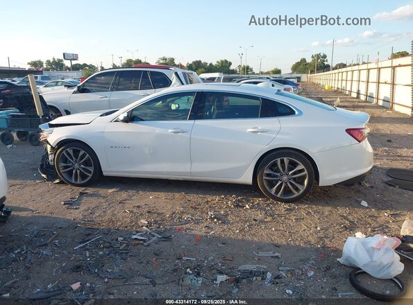 1G1ZD5ST9MF004463 2021 CHEVROLET MALIBU Белый Вид задней части салона
