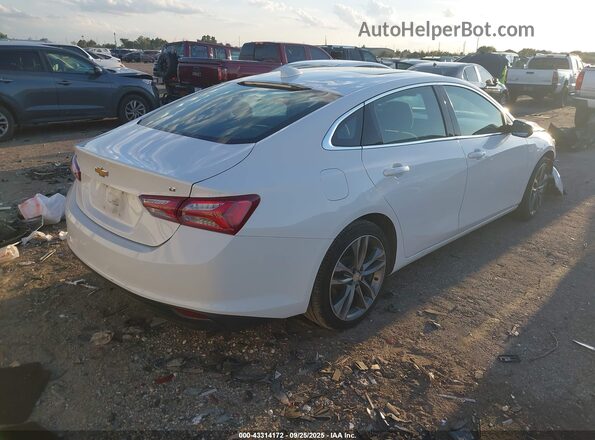 1G1ZD5ST9MF004463 2021 CHEVROLET MALIBU Белый Задняя правая четверть