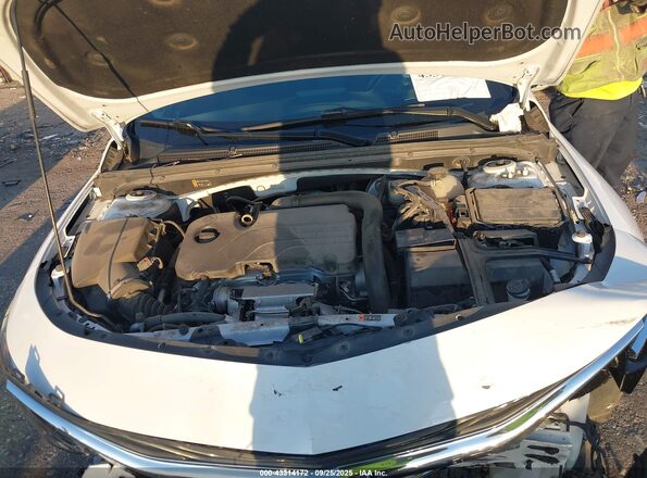1G1ZD5ST9MF004463 2021 CHEVROLET MALIBU Белый Вид сзади