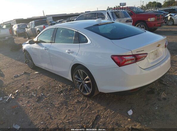 1G1ZD5ST9MF004463 2021 CHEVROLET MALIBU Белый Задняя левая четверть