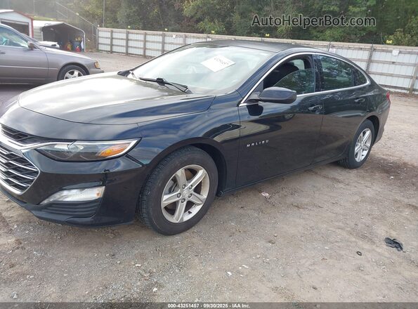 1G1ZD5ST9NF179412 2022 CHEVROLET MALIBU Black Przód lewy