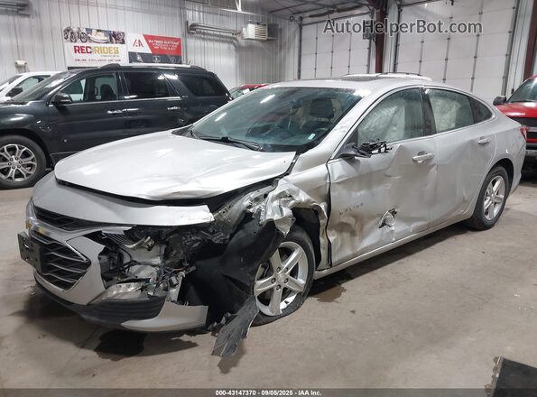 1G1ZD5STXNF174915 2022 CHEVROLET MALIBU Silver Przód lewy
