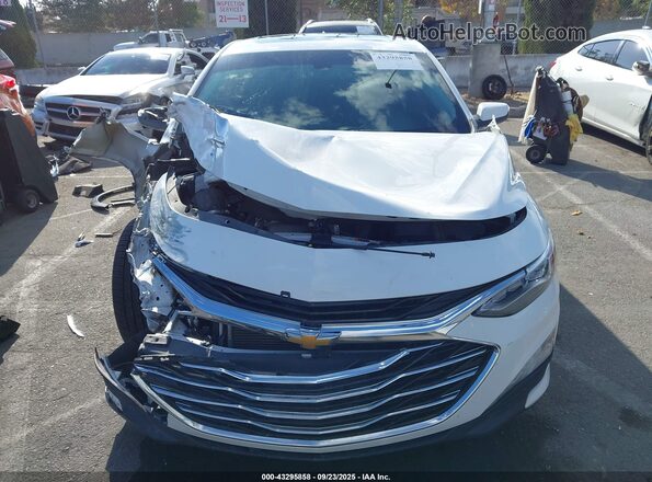 1G1ZE5SX2LF095302 2020 CHEVROLET MALIBU Белый Вид щитка приборов