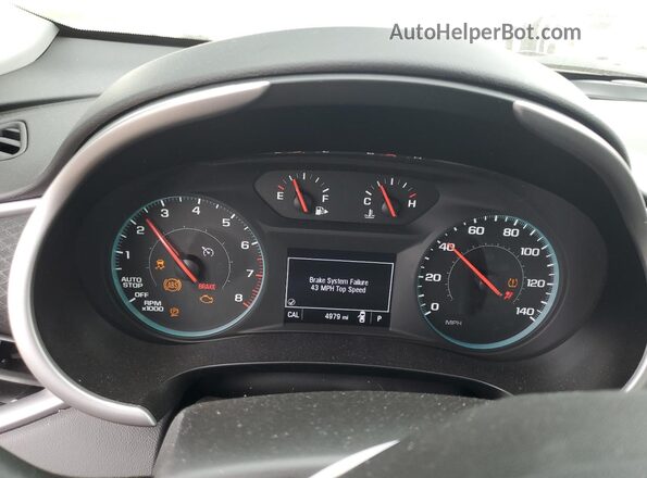1G1ZG5ST0SF134801 2025 CHEVROLET MALIBU Black Vista del cuadro de instrumentos