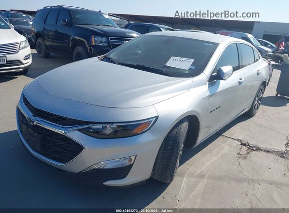 1G1ZG5ST5LF024151 2020 CHEVROLET MALIBU Silver წინა მარცხენა ხედი სამი მეოთხედიდან