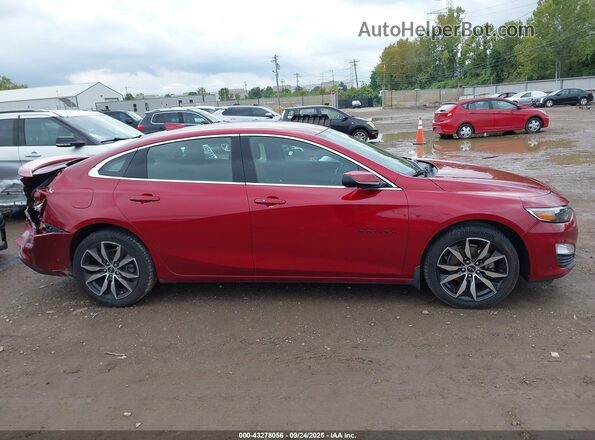 1G1ZG5ST6LF026328 2020 CHEVROLET MALIBU Красный Вид задней части салона
