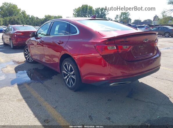 1G1ZG5ST8SF100945 2025 CHEVROLET MALIBU Красный Задняя левая четверть