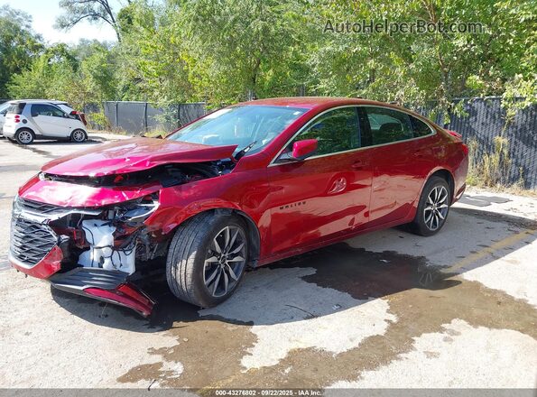 1G1ZG5ST8SF100945 2025 CHEVROLET MALIBU Красный Передняя левая четверть