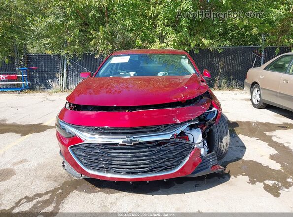 1G1ZG5ST8SF100945 2025 CHEVROLET MALIBU Красный Вид щитка приборов