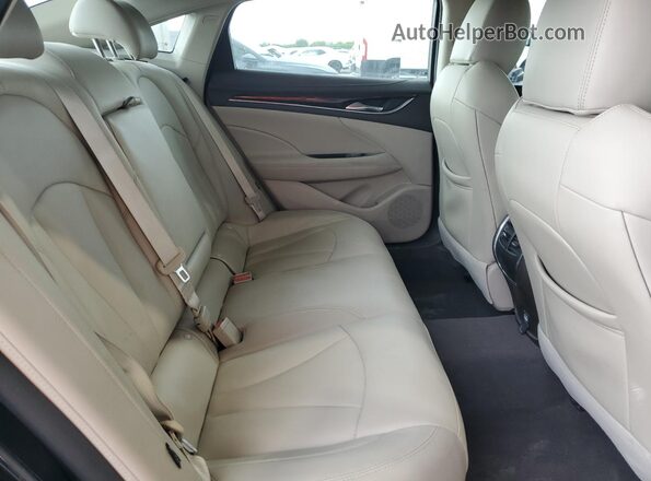1G4ZN5SS4JU144824 2018 BUICK LACROSSE Black უკანა სავარძლების ხედი