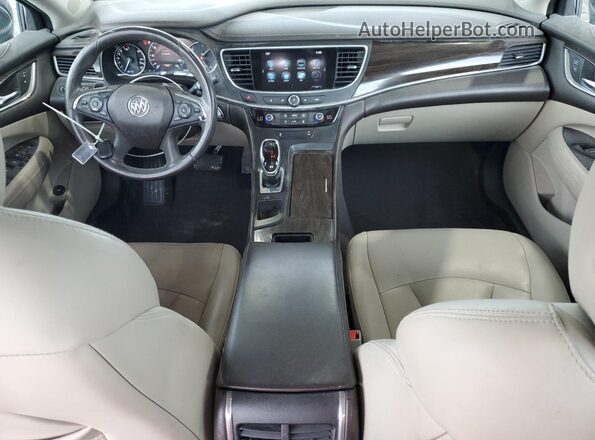 1G4ZN5SS4JU144824 2018 BUICK LACROSSE Black წინა პანელის ხედი