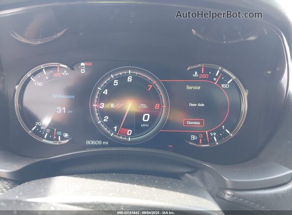 1G6AN1RY5G0100547 2016 CADILLAC ATS-V Burgundy Vista de los asientos traseros